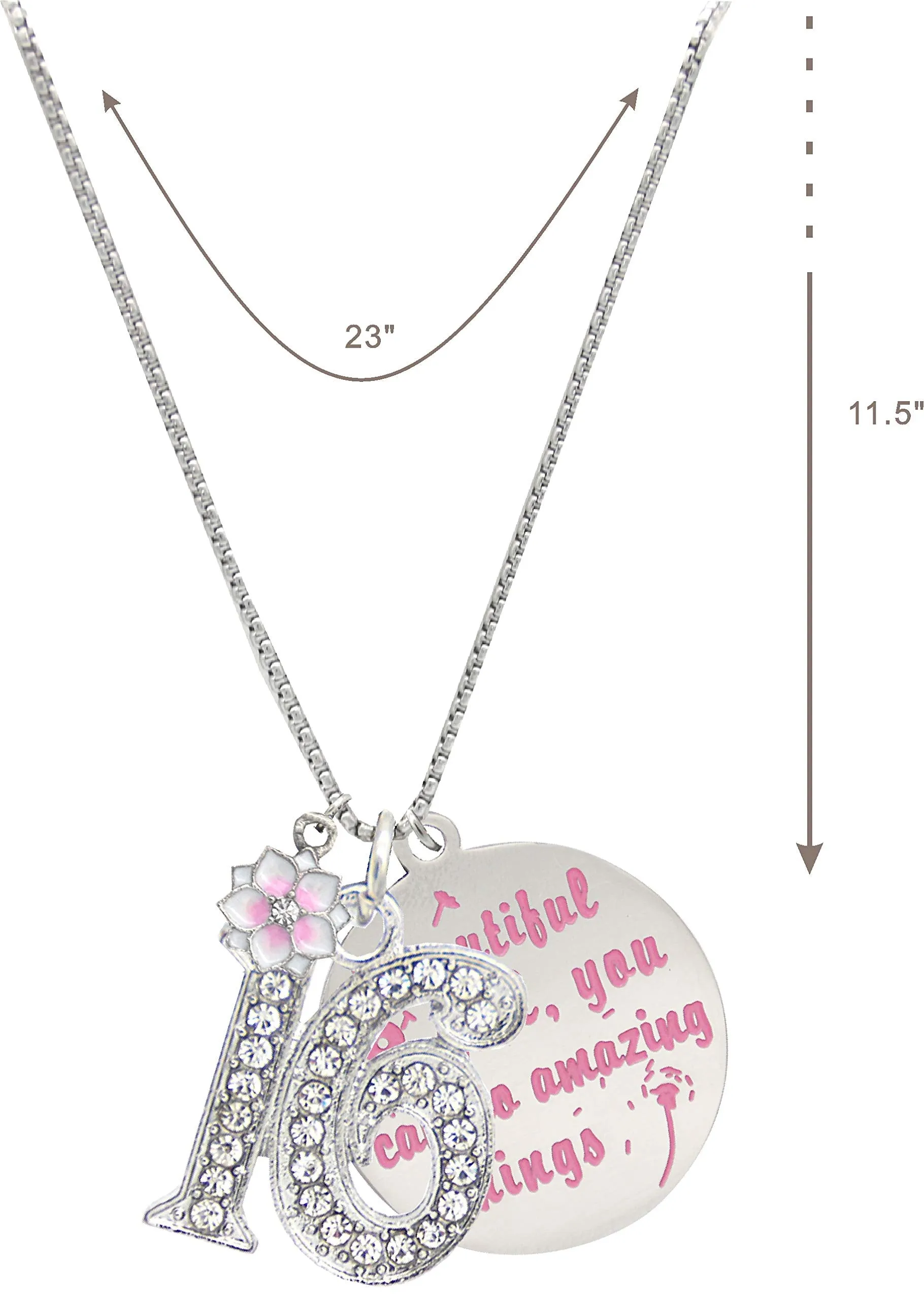 16th Birthday Gifts for Girls, Jewelry for Girls 16 Years Old, Girls 16th Birthday