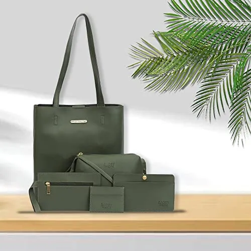 Bagsy Malone Women's Western (Set of 5, Green)