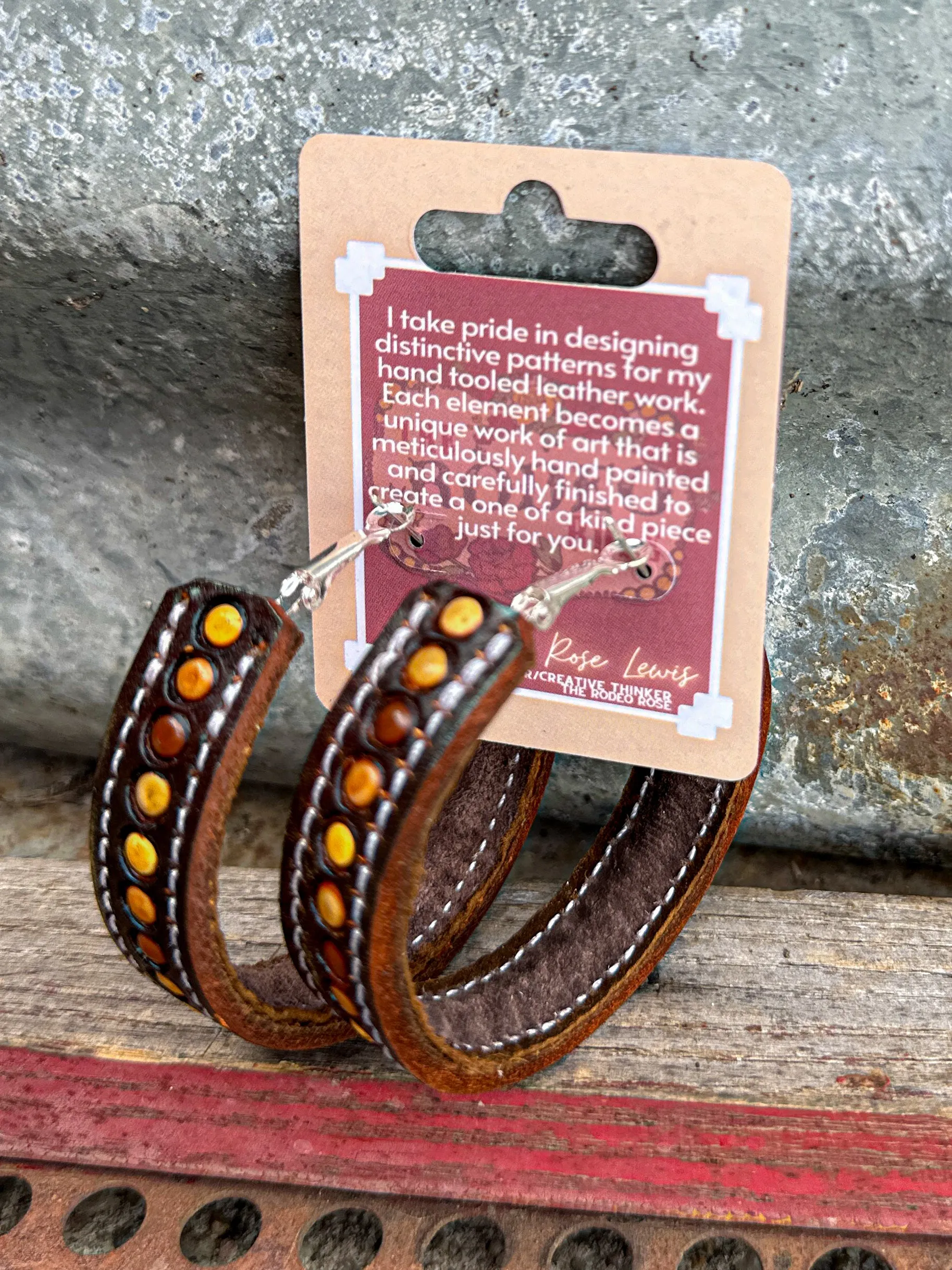 Dot Vera Hoop Earrings