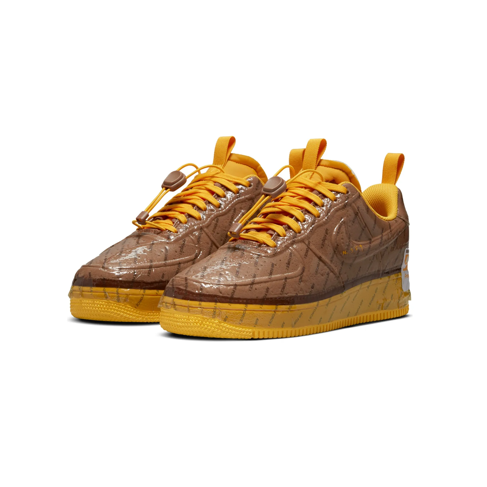 Nike Mens Air Force 1 Experimental Shoes Archaeo Brown
