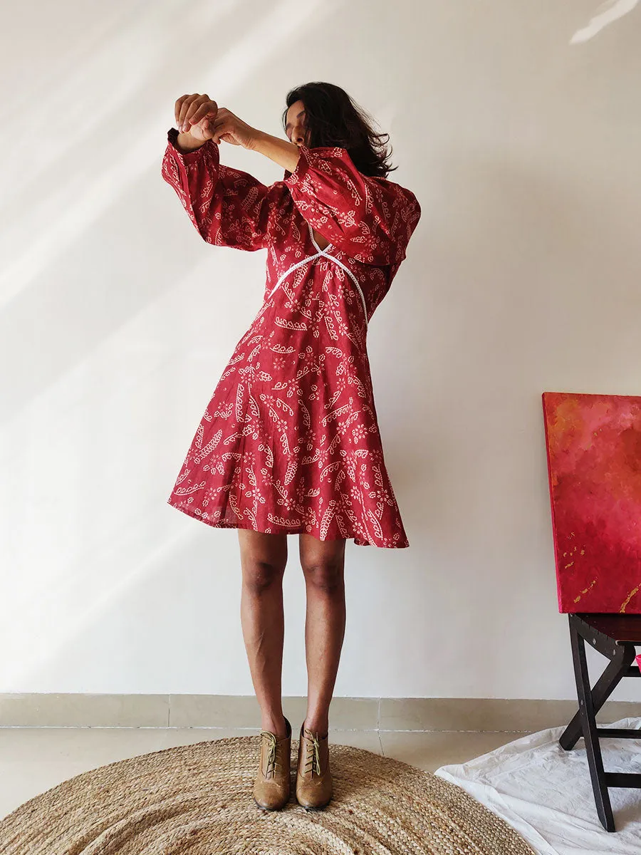 Plum Criss-Cross Dress | Relove