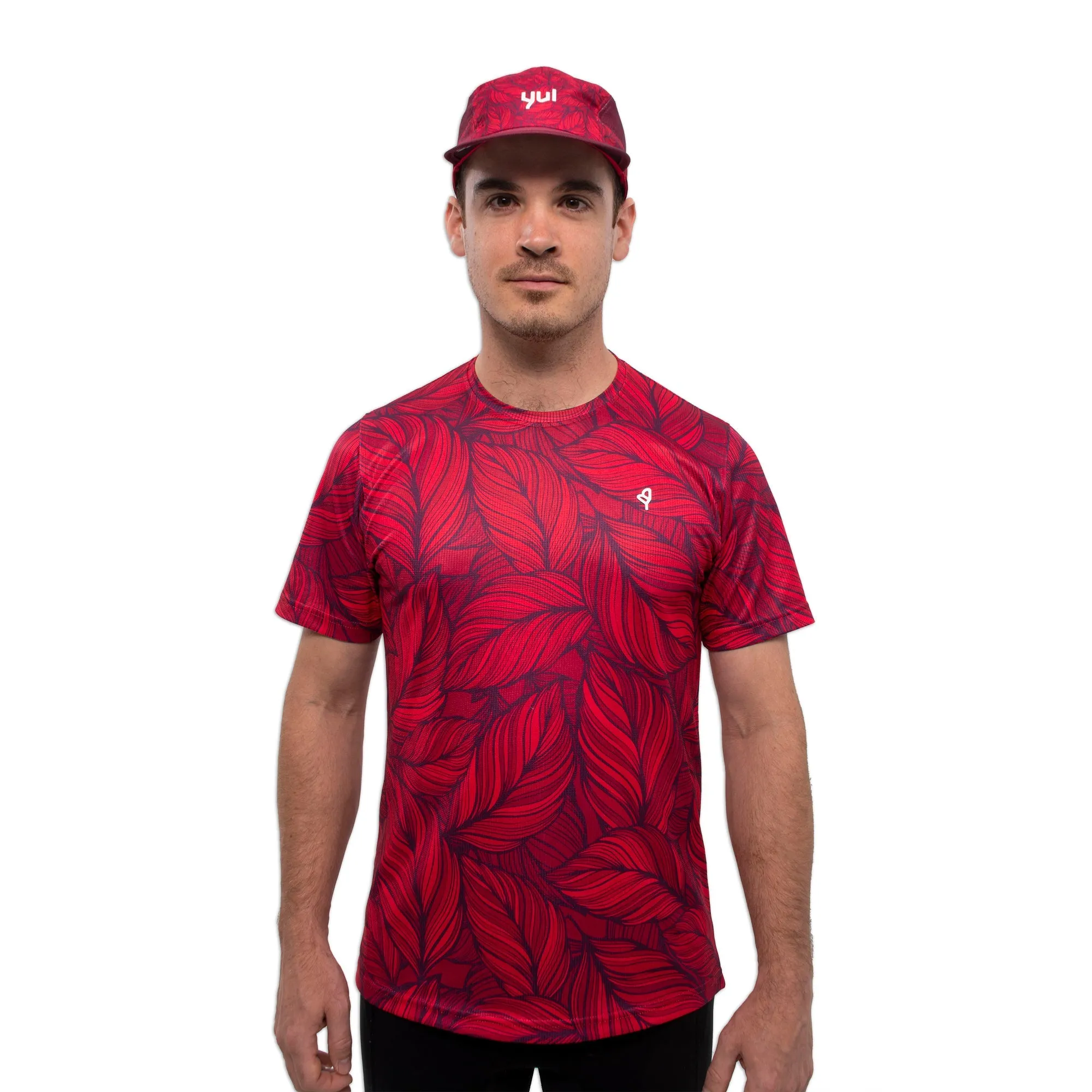 Short Sleeve Crimson Red