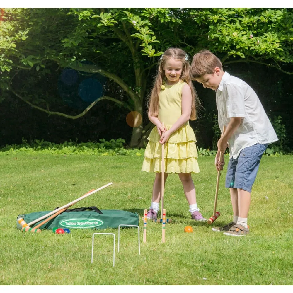 Traditional Junior Croquet Set 75cm